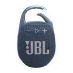 BOCINA PORTÁTIL JBL CLIP5 BLUETOOTH COLOR AZUL RESISTENTE AL AGUA Y POLVO